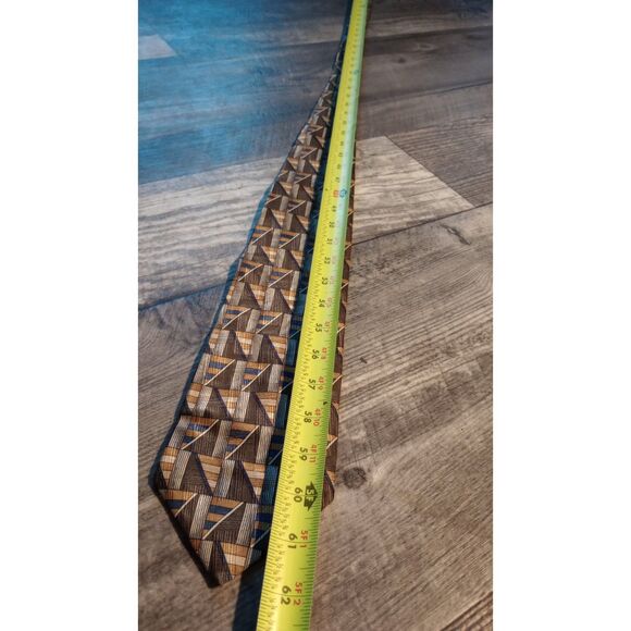 Torriani 100% Italian Silk Extra Long Tie - Picture 5 of 5